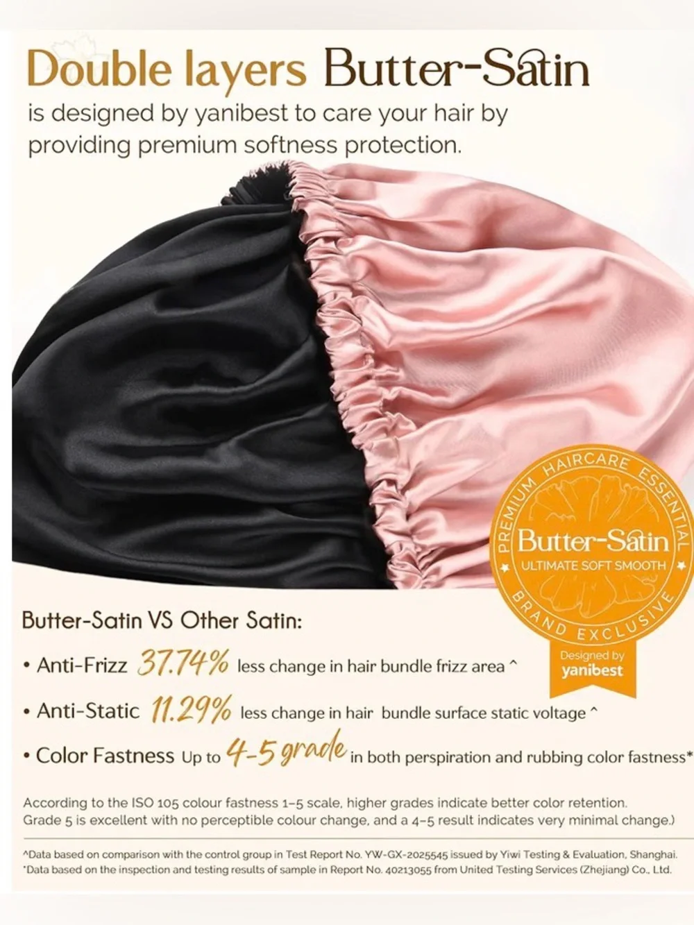 Yanibest butter satin